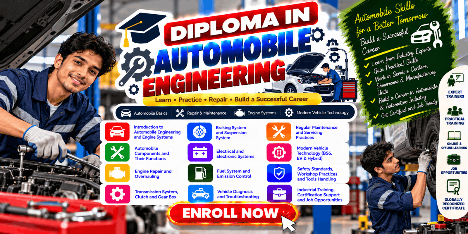 Diploma In Automobile Engineering