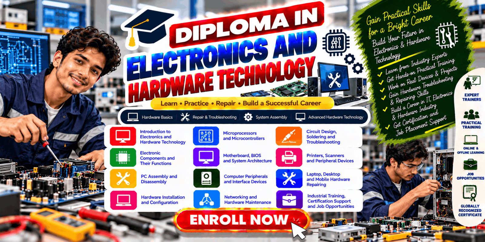 Diploma In Electronics and Hardware Technology