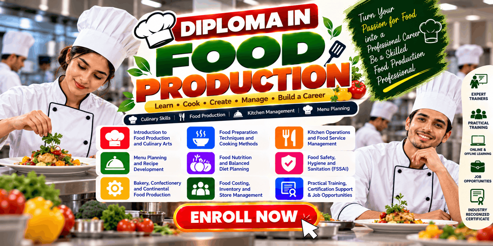 Diploma in Food Production