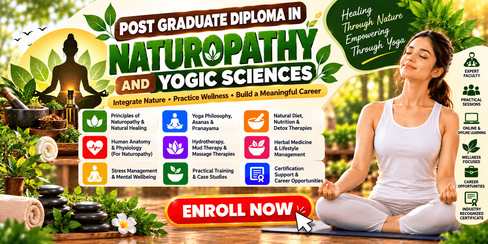 POST GRADUATE DIPLOMA IN NATUROPATHY AND YOGIC SCIENCES