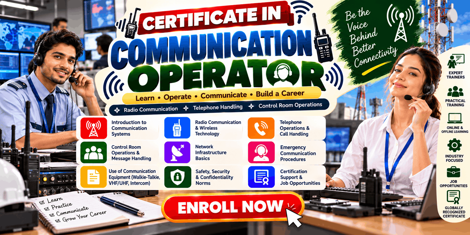 Certificate in Communication Operator