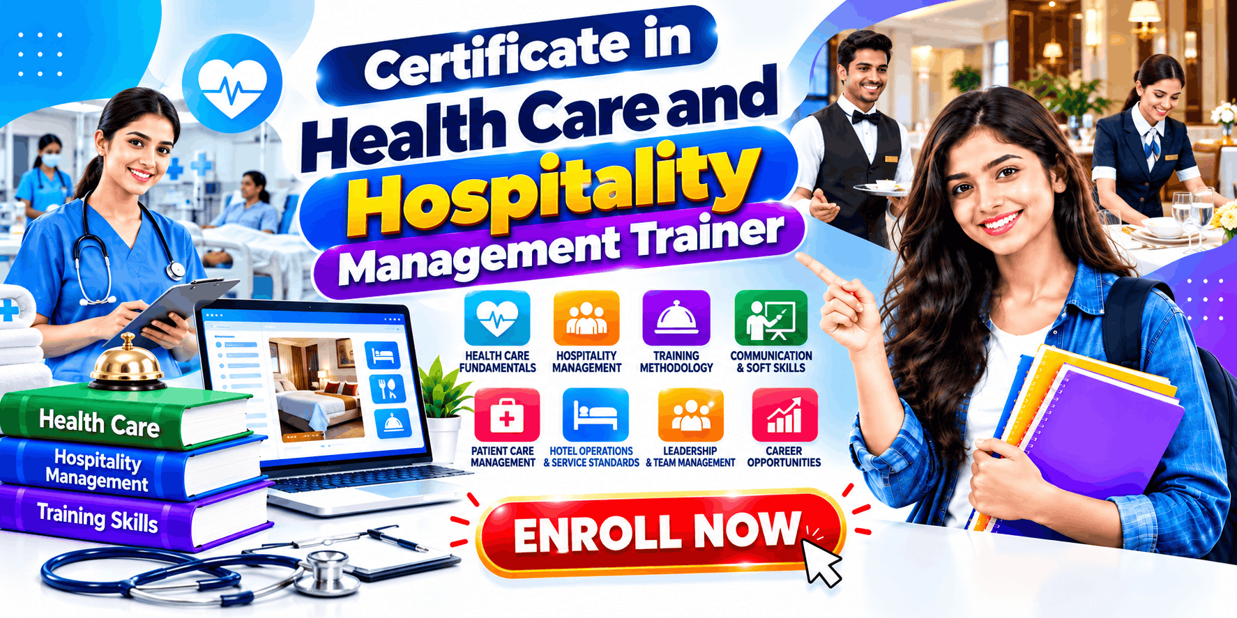 Certificate in Health Care and Hospitality Management Trainer