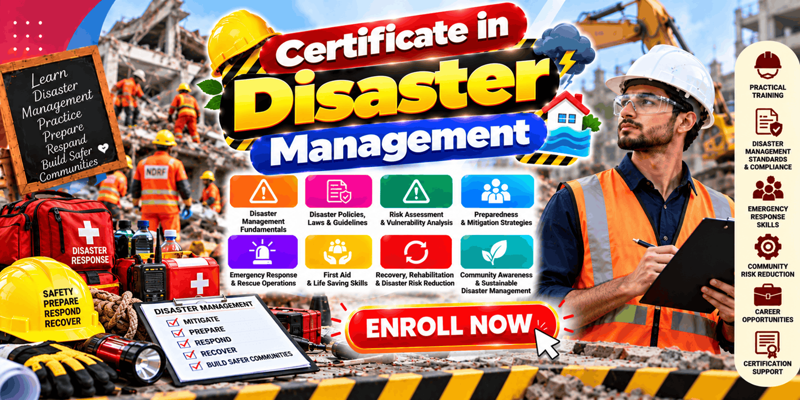 Certificate in Disaster Management
