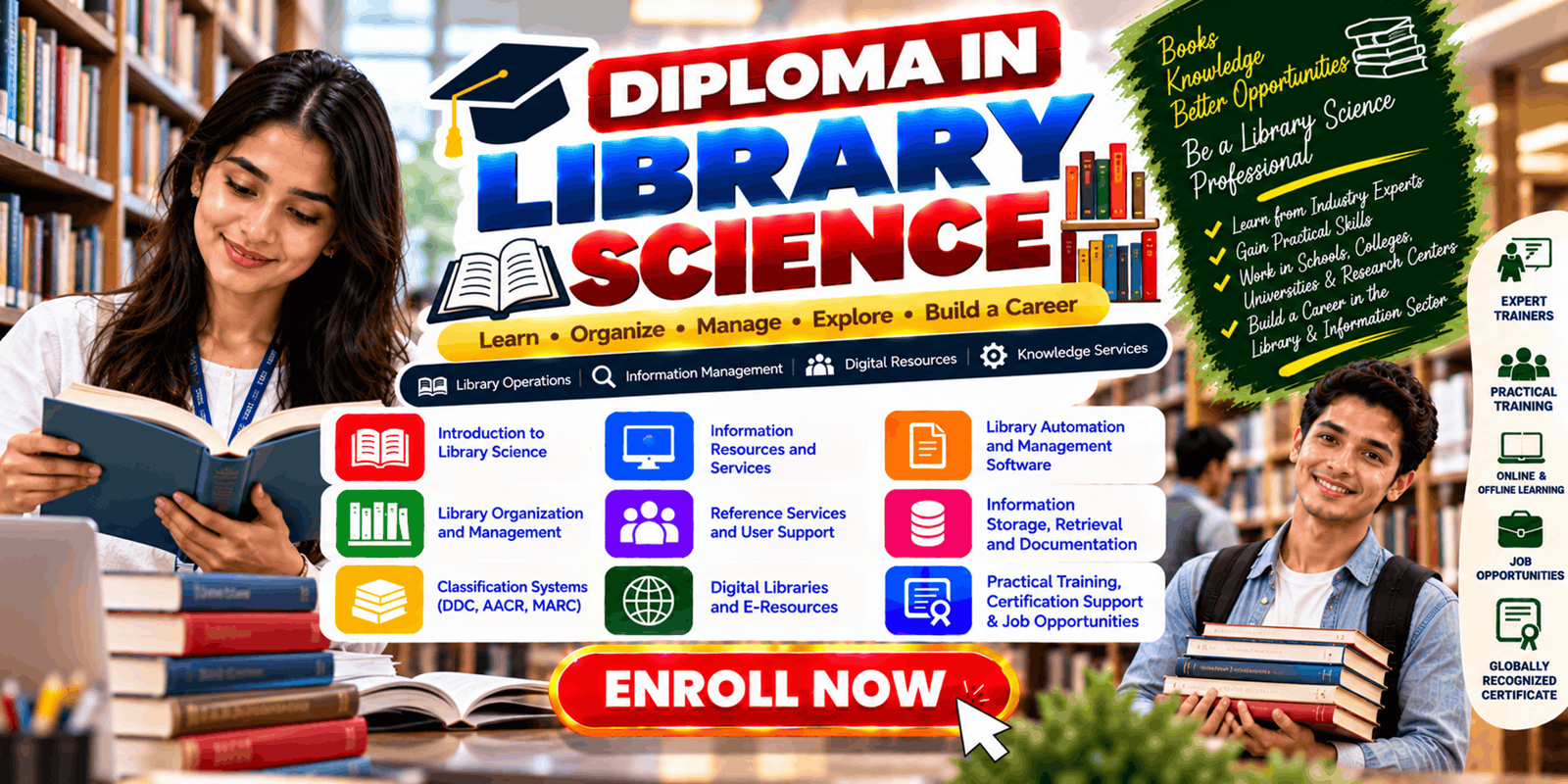 Diploma in Library Science