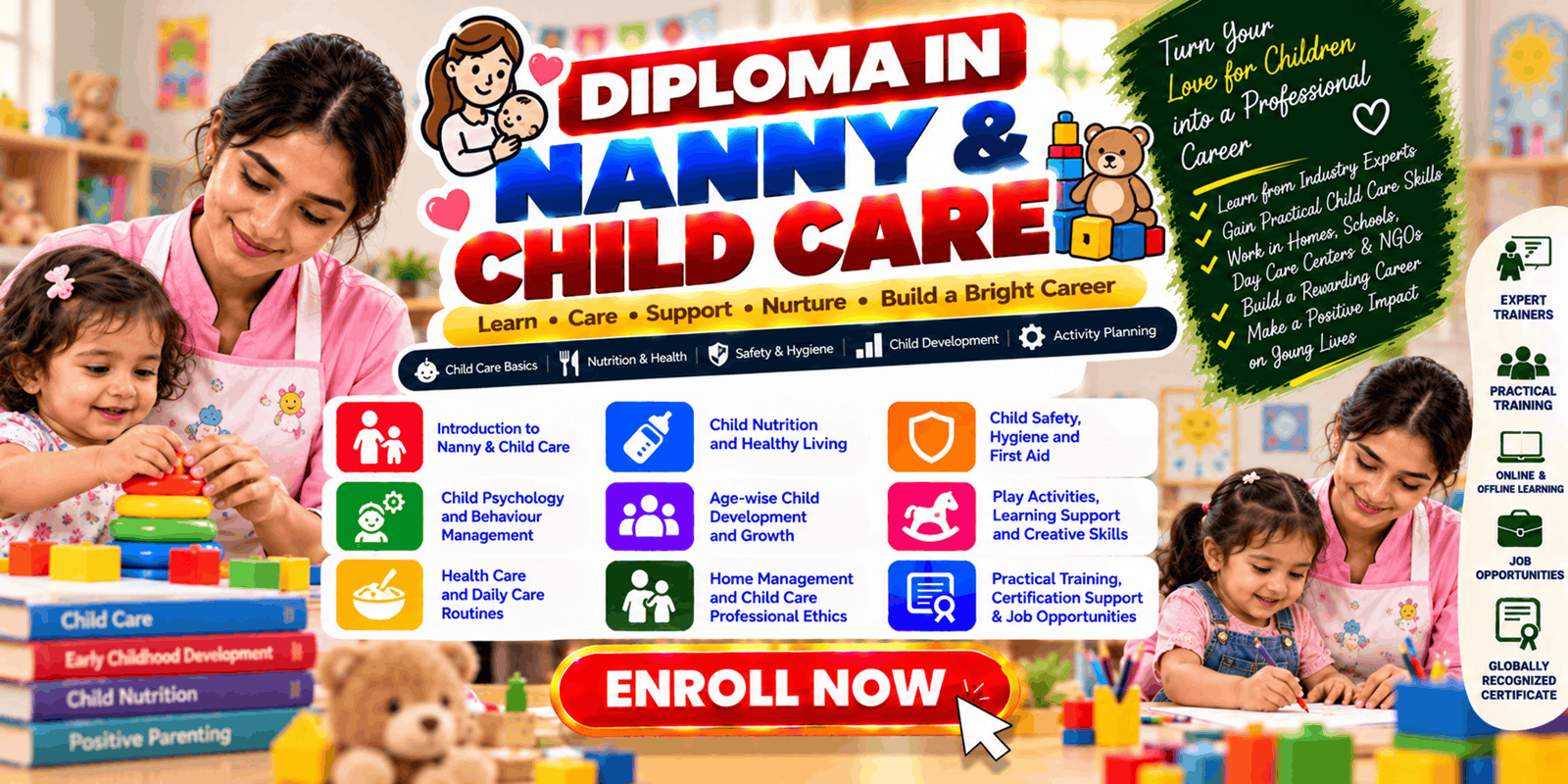 Diploma in Nanny & Child Care